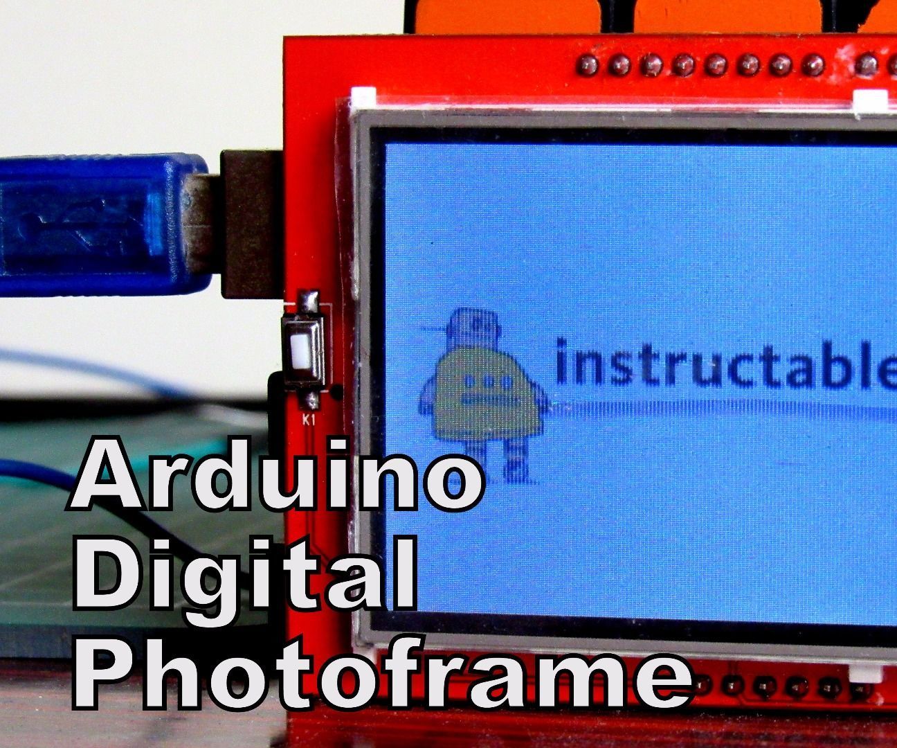How to Display Images on 2.4inch TFT and Make It a Digital Photoframe