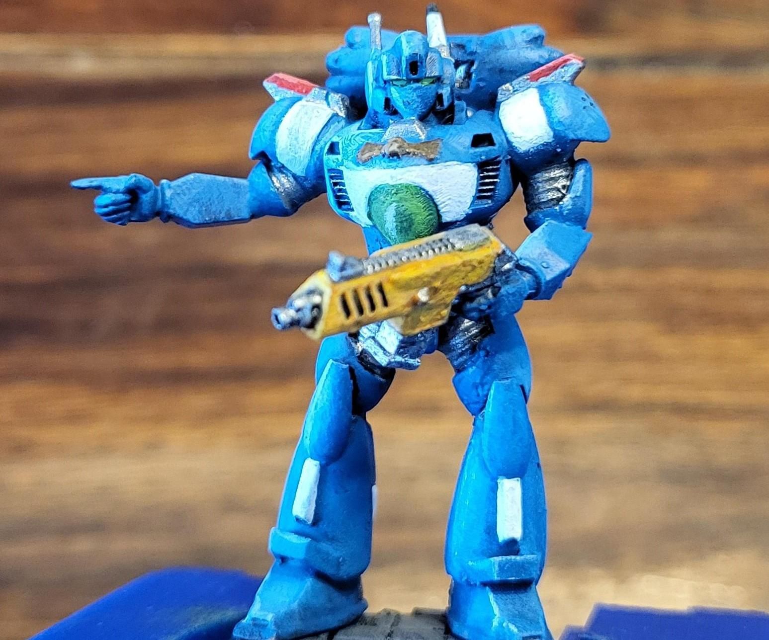 Space Mecha Warriors, a Designing Mashup of Anime and Table Top Game