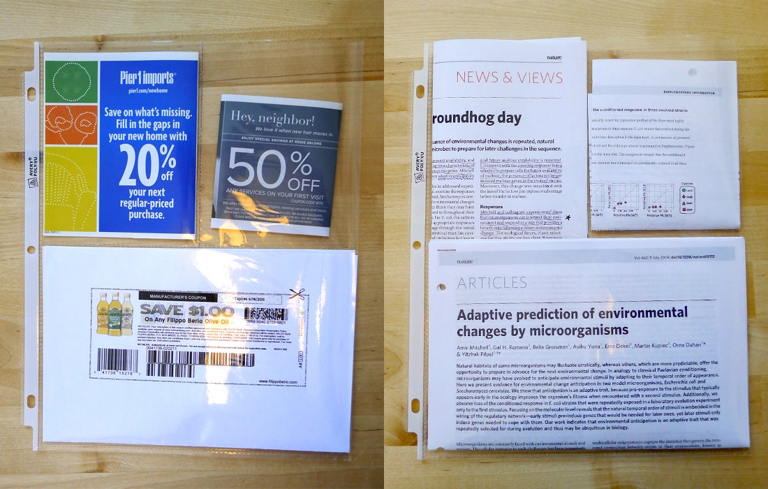 Divide Your Page Protectors 5 Steps Instructables