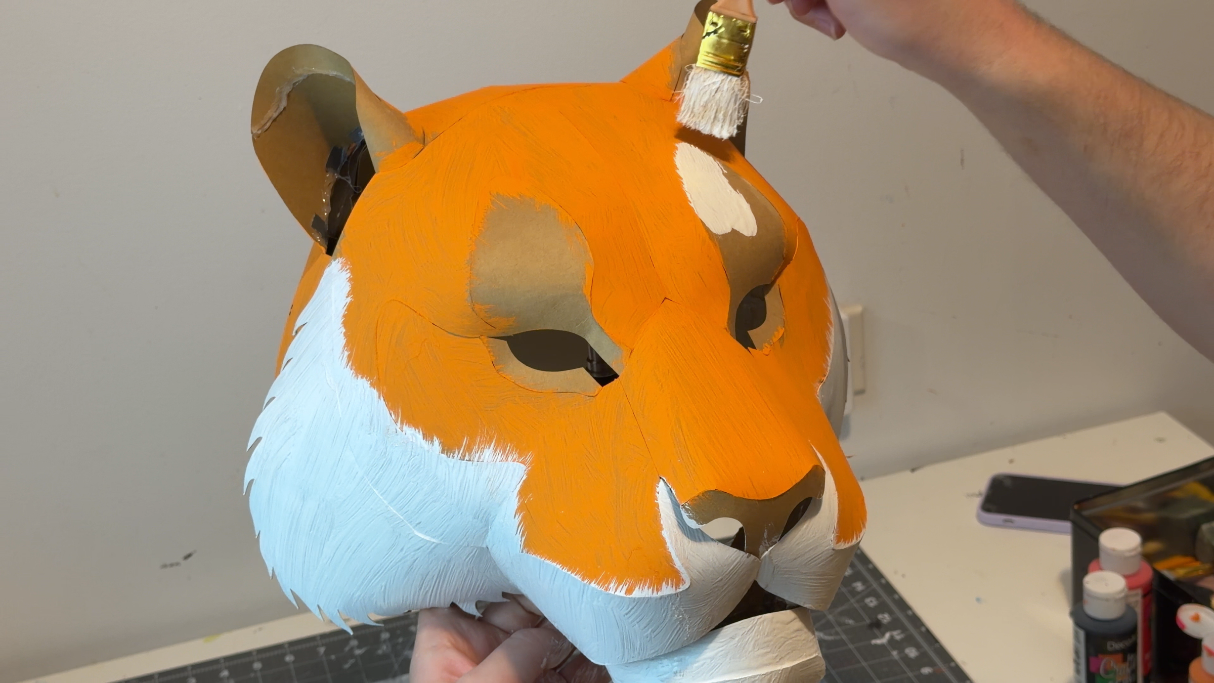 Painting – White Layer