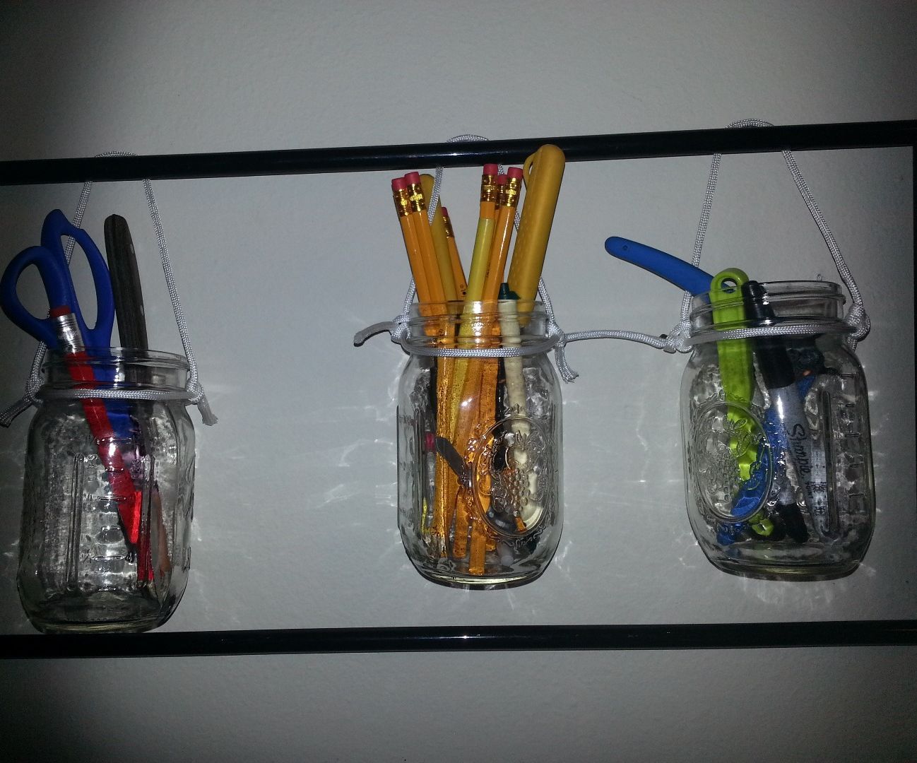 Framed Mason Jar