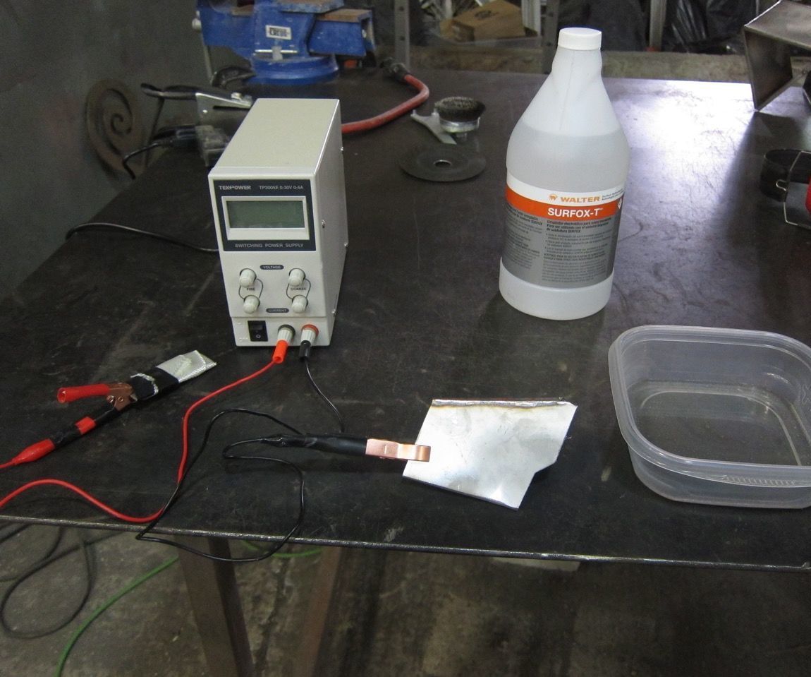 DIY Stainless Steel Weld Cleaning / Electropolishing