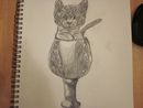 Kitten Pencil Drawing