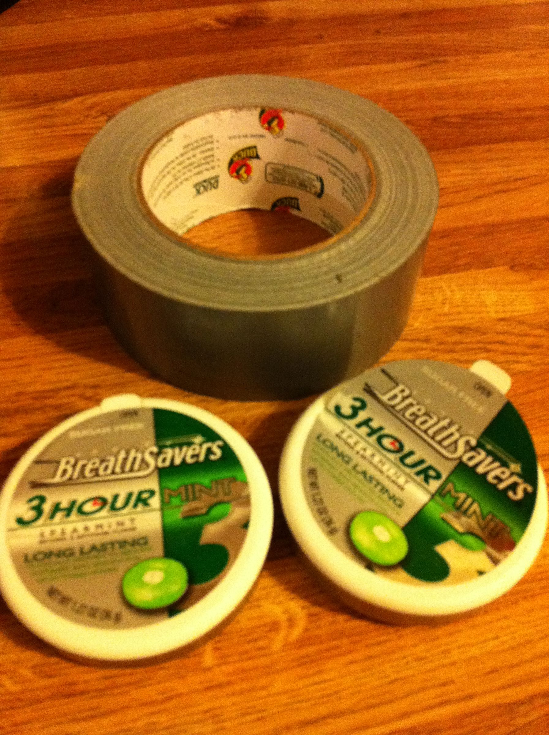 Tom's Duct Tape Survival Cache