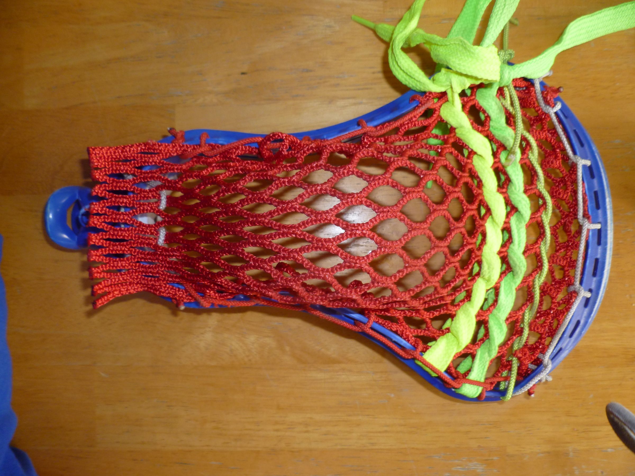 How to String a Lacrosse Head 6 Steps Instructables