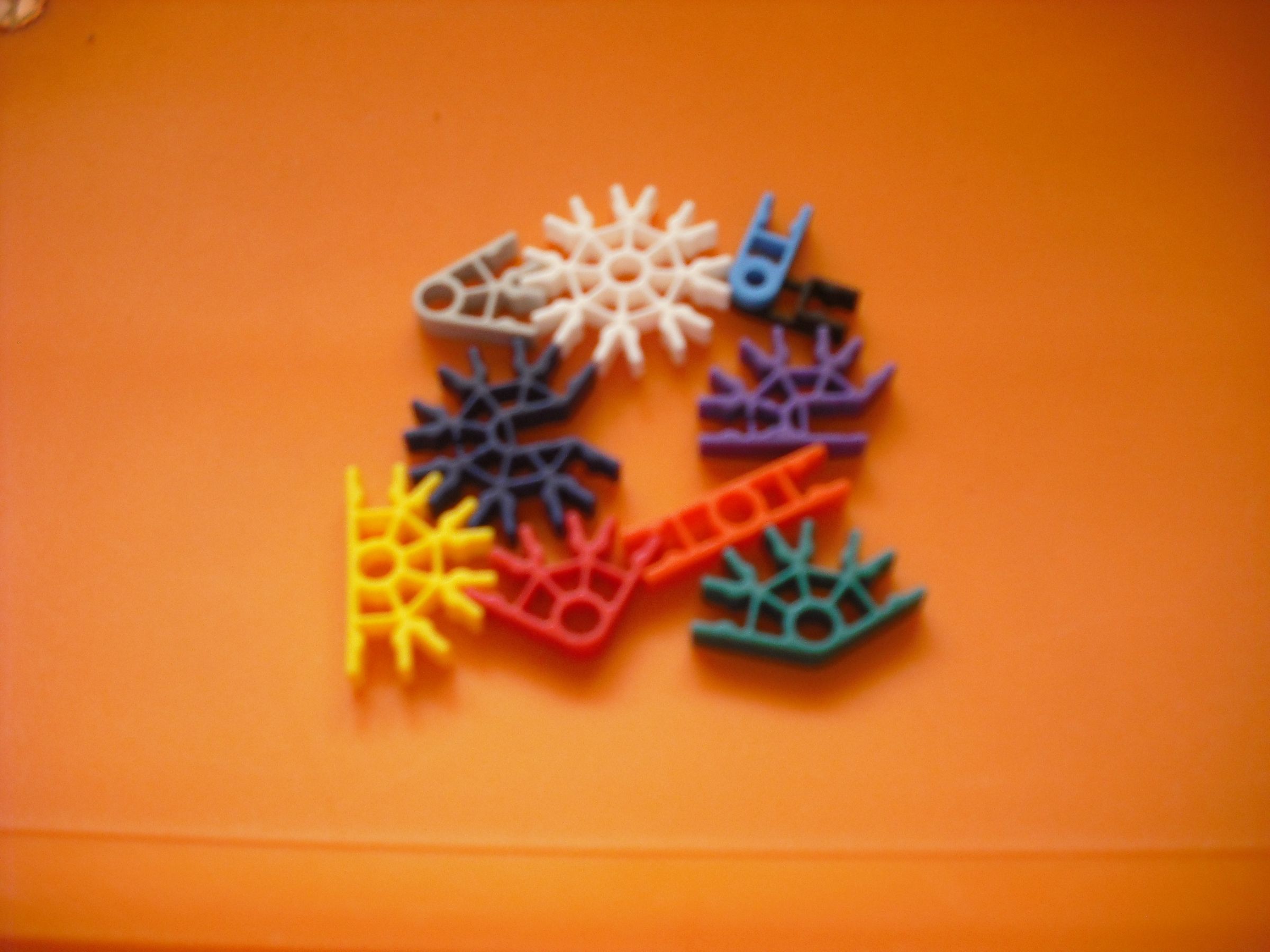 Multicoloured Knex Grenade