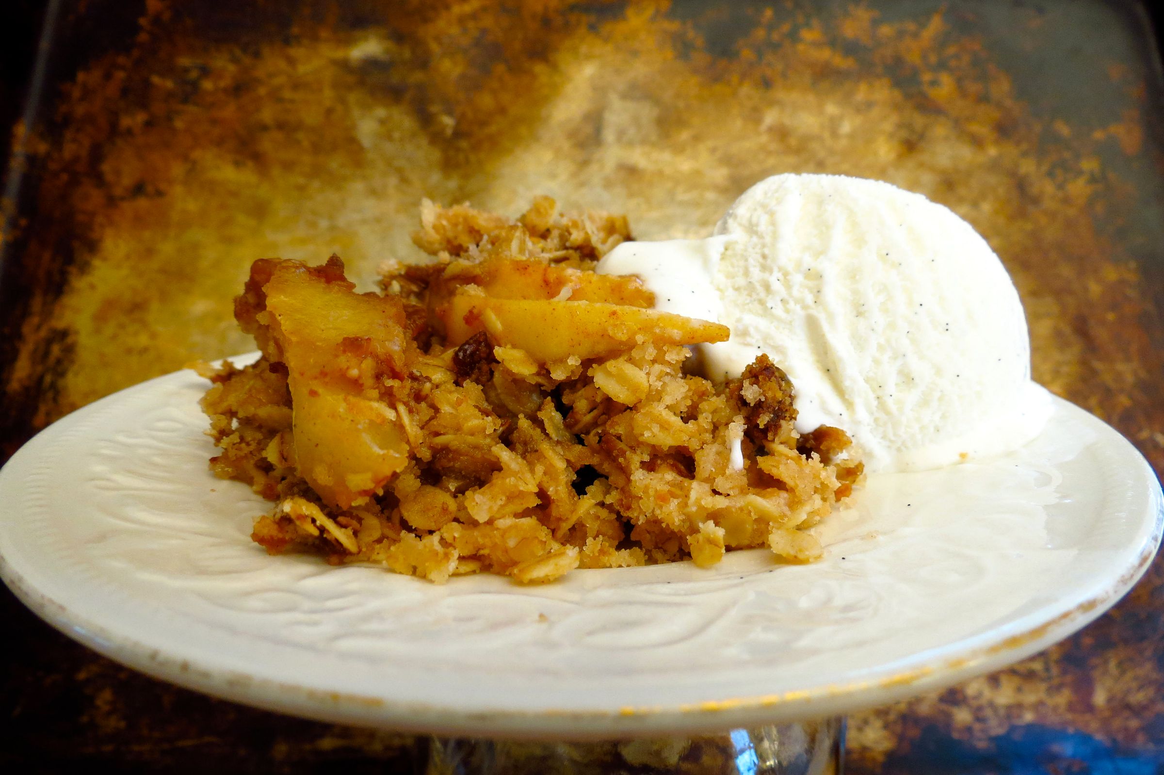 Apple Crisp Done Dirt Cheap