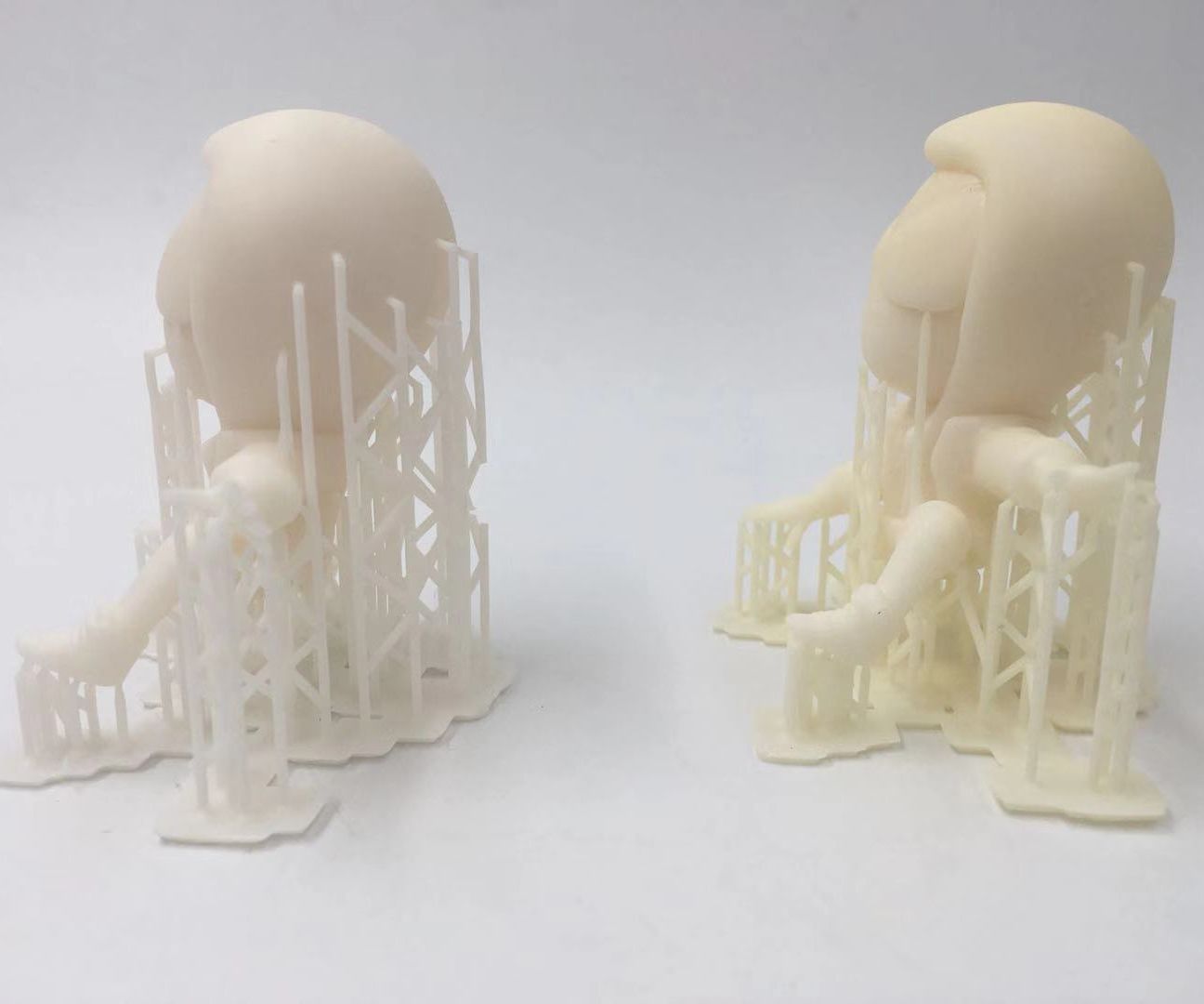 Contact Shape Comparison of Support Structures in SLA/DLP/LCD 3D Printing