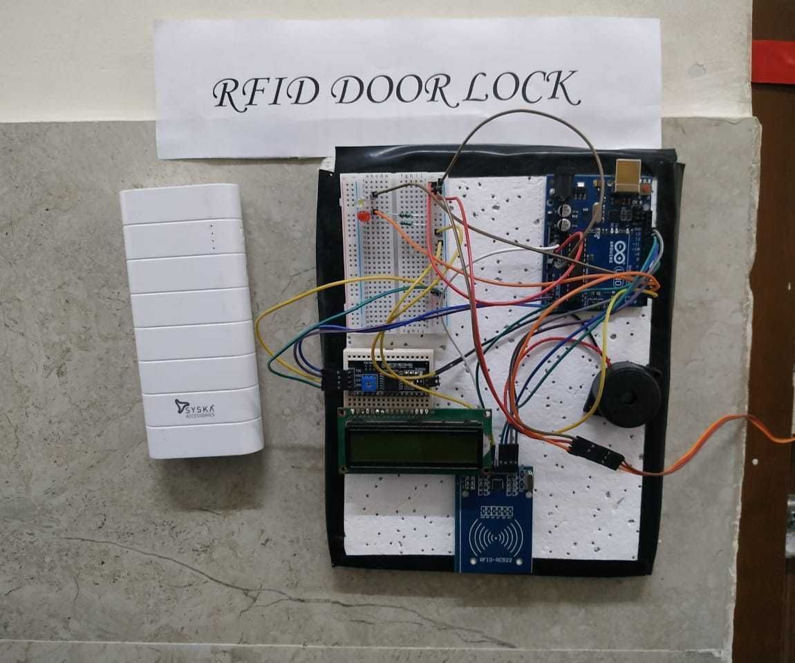RFID Door Lock USING ARDUINO UNO