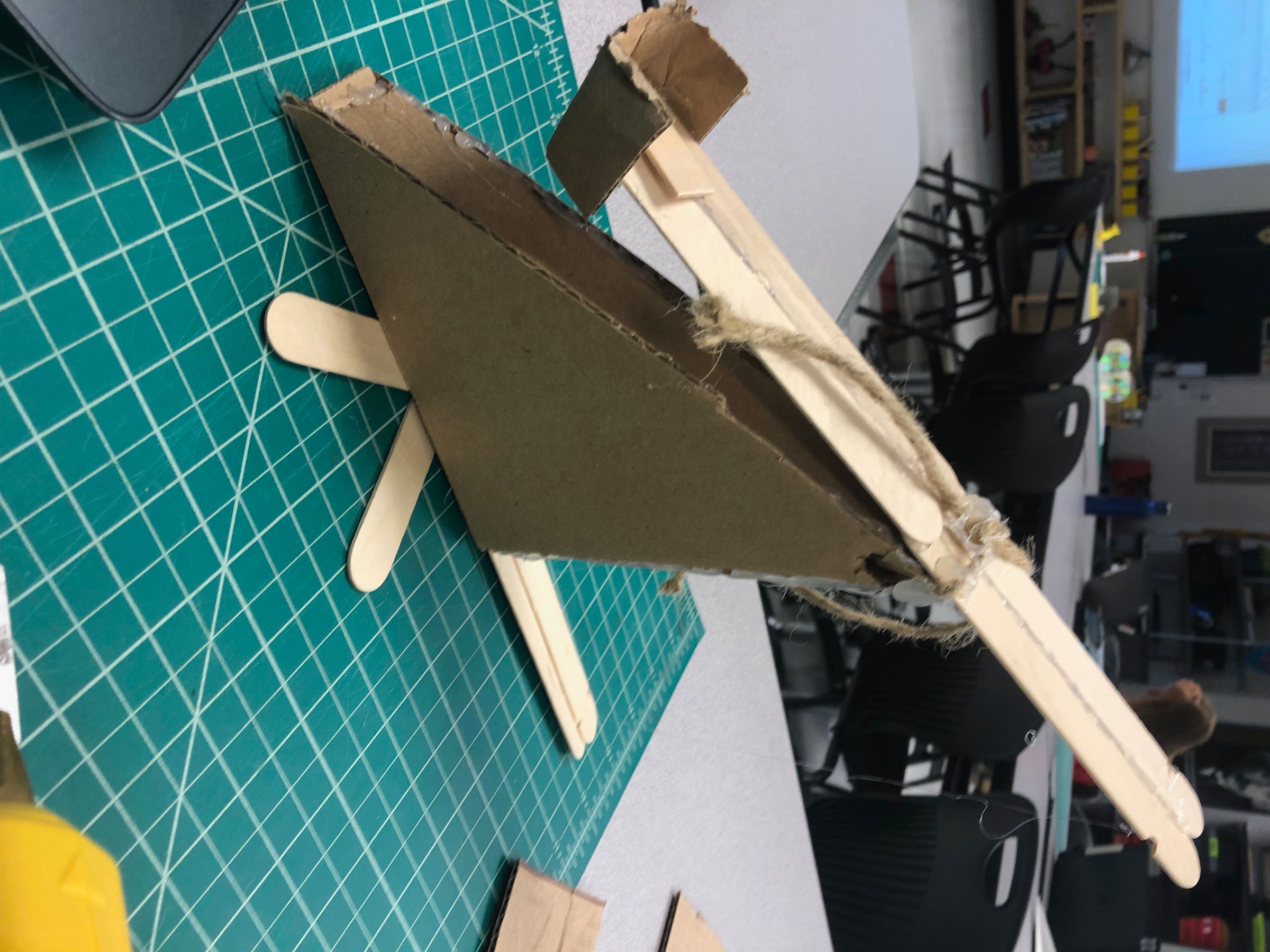 DIY Cardboard Slingshot 6 Steps Instructables