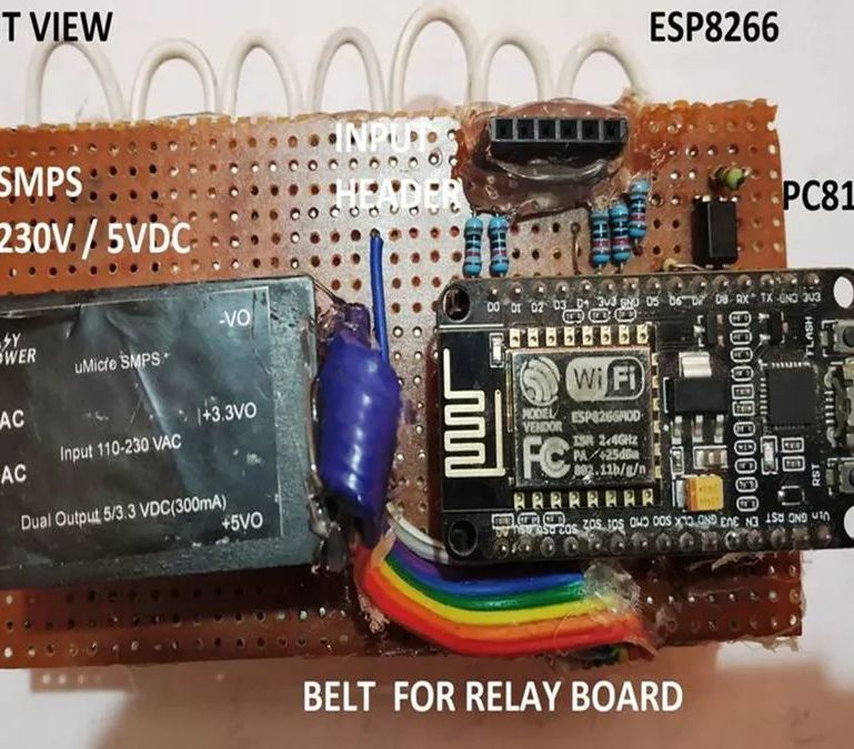 Smart Switch Having 6 Outputs & 5 Inputs