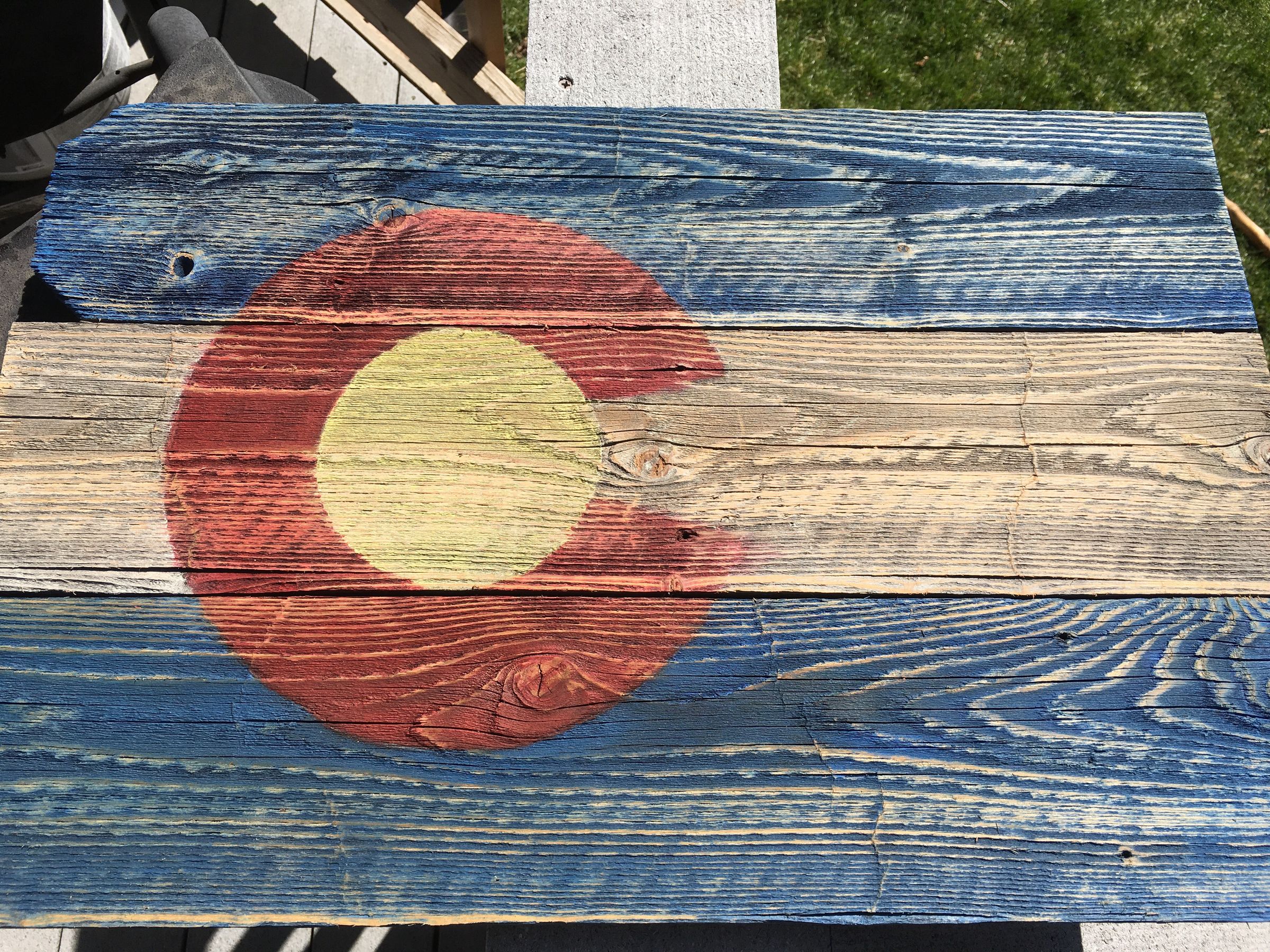 Reclaimed Wood Sign