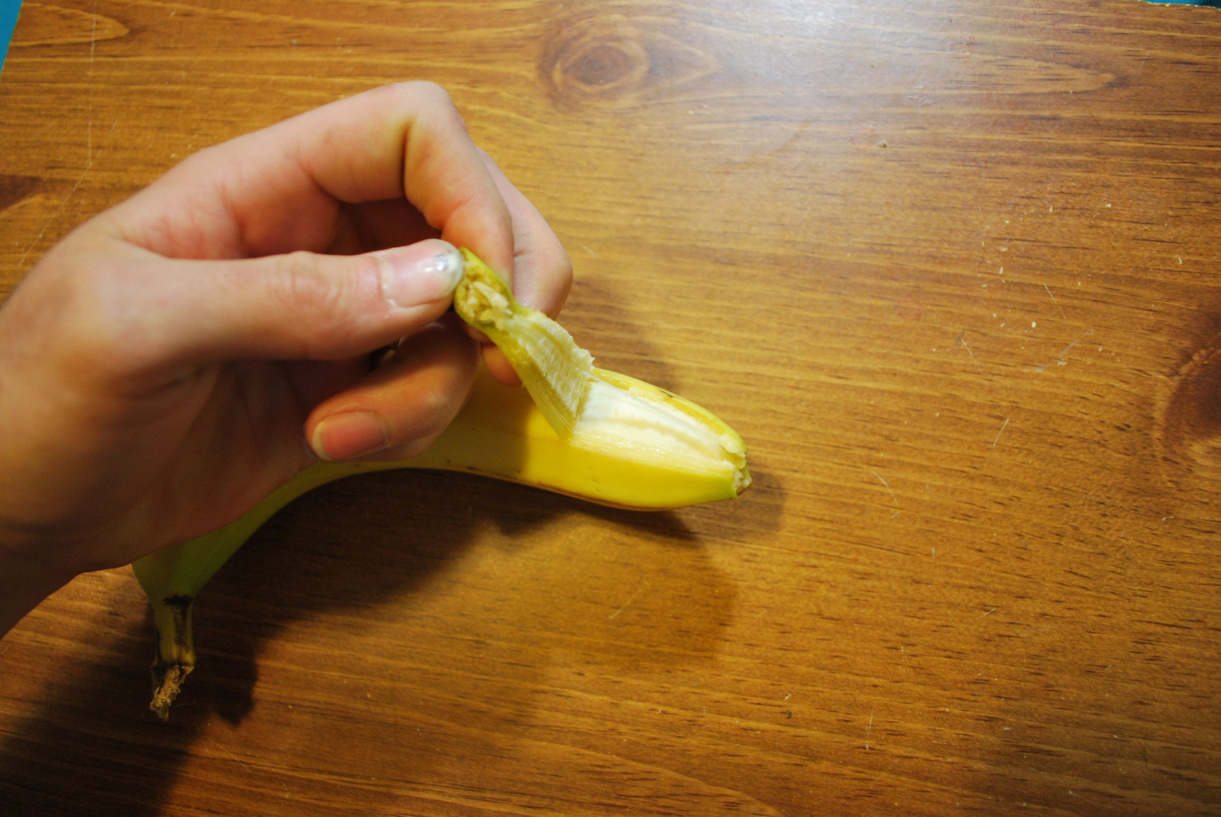 Picture of The Correct Way to Peel a Banana : 5 Steps - Instructables