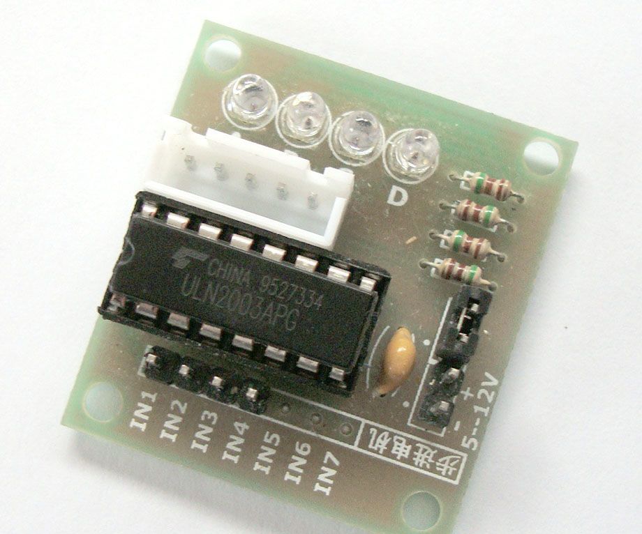 Stepper Motor Driving With Less Pins