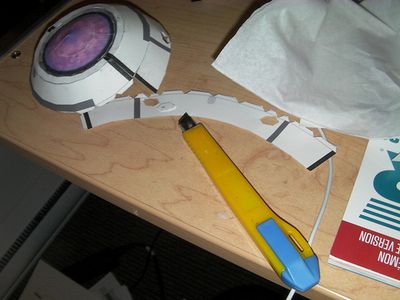 Full Scale GLaDOS Papercraft Replica : 14 Steps (with Pictures ...
