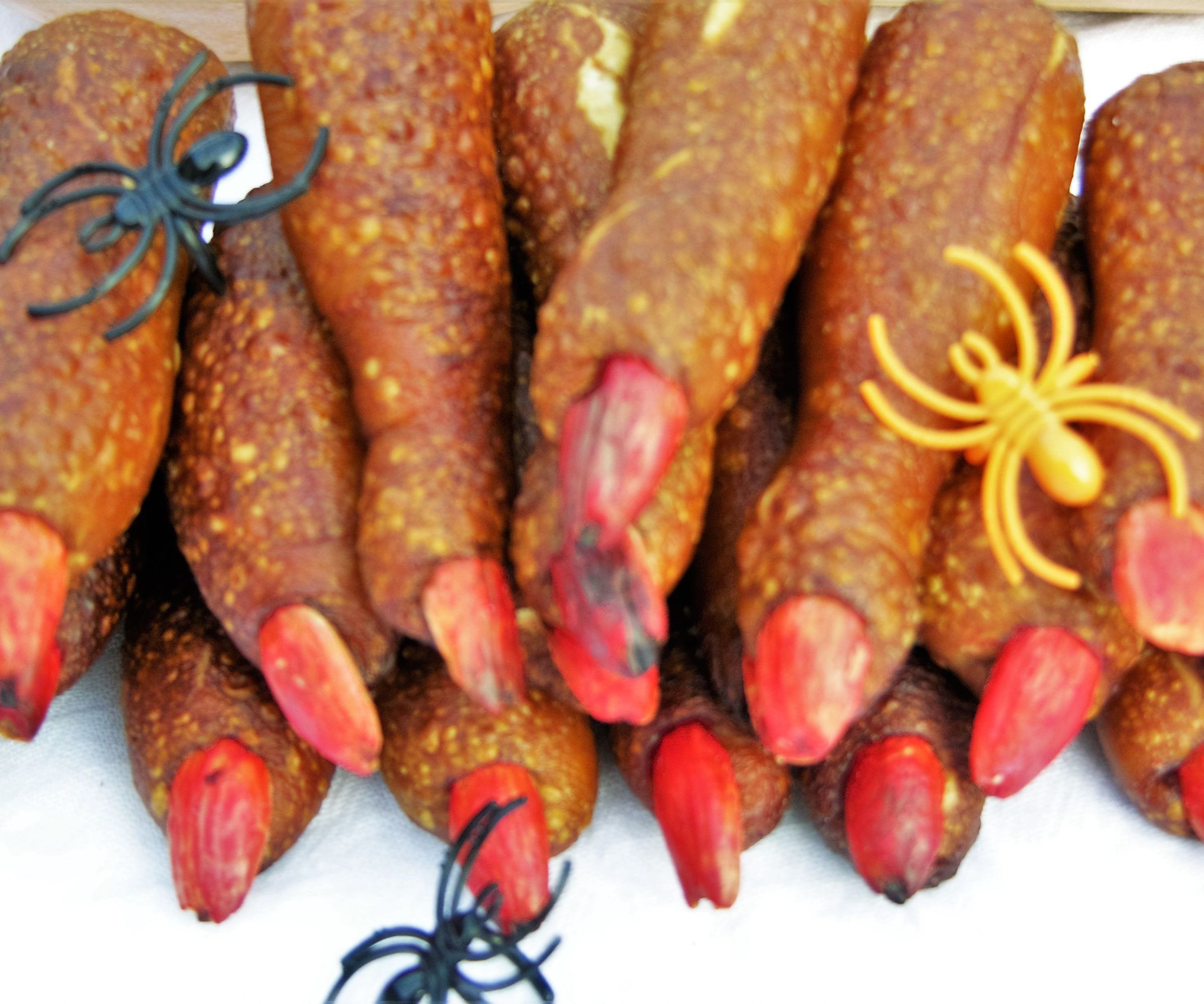 Soft Pretzel Witches' Fingers