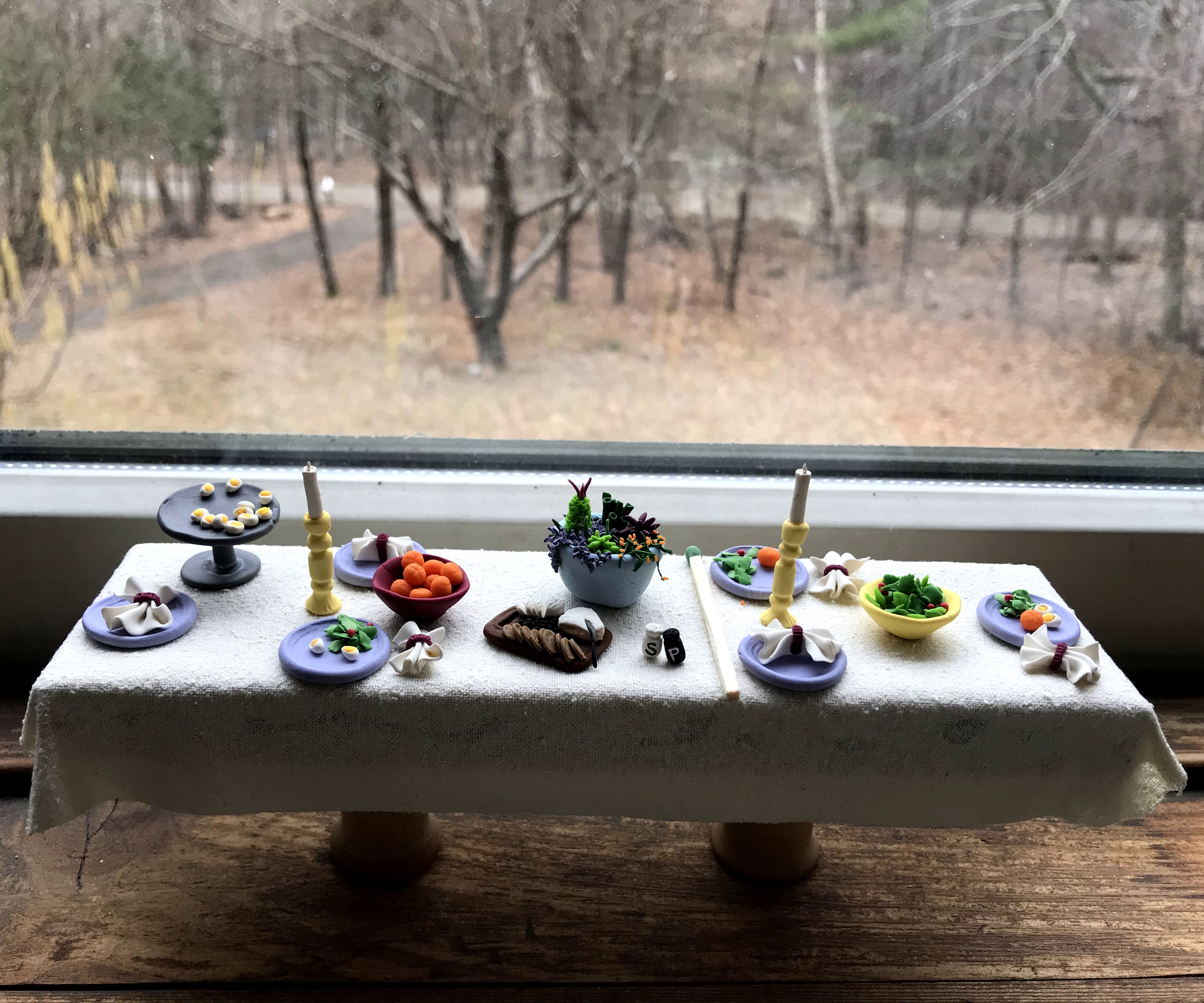 Miniature Table Set (Polymer Clay)