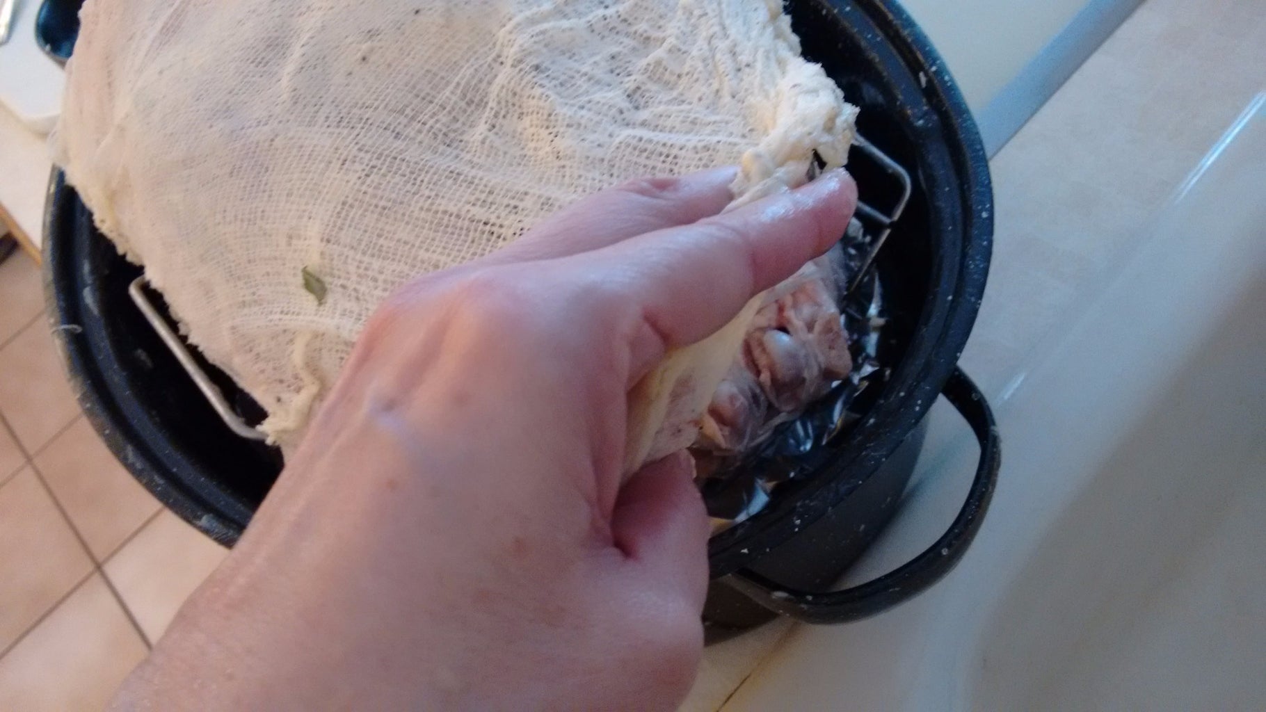 Cover Turkey With Cheesecloth