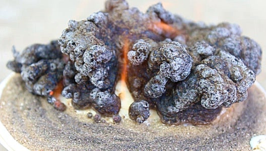 When the Baking Soda Gets Hot, It Makes Carbon Dioxide Gas.