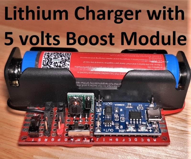 Charging Board for LithiumIon Battery With Stepup to 5 Volts 4