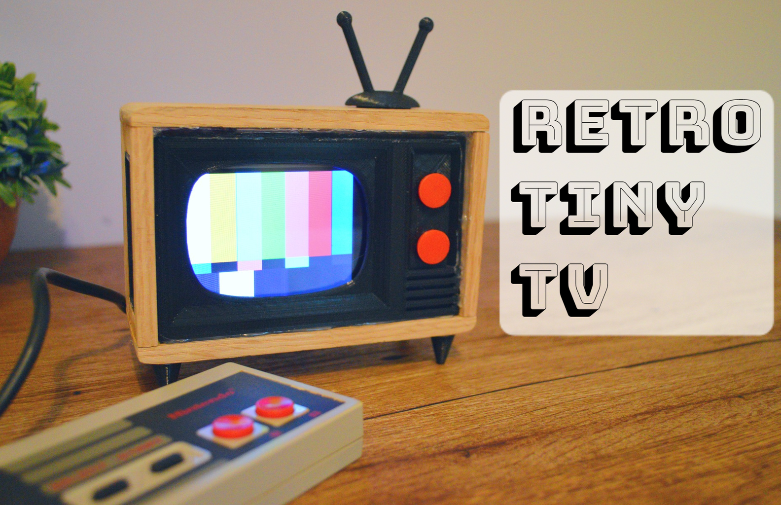 Mini retro deals tv