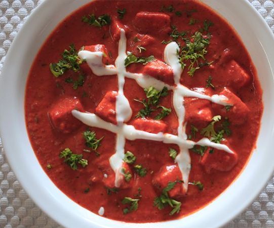 Paneer Butter Masala - Famous North Indian Curry Recipe - by Kanak's Kitchen