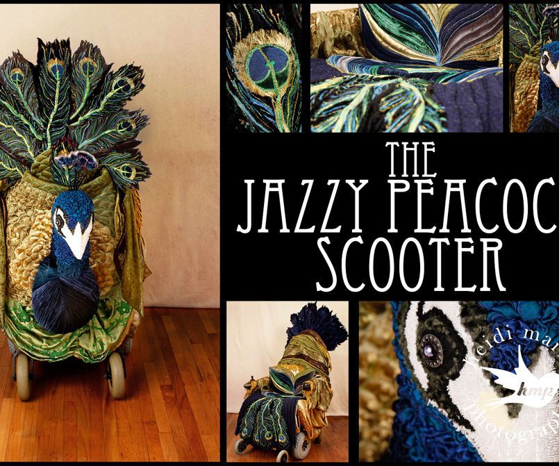 Peacock Head and Neck