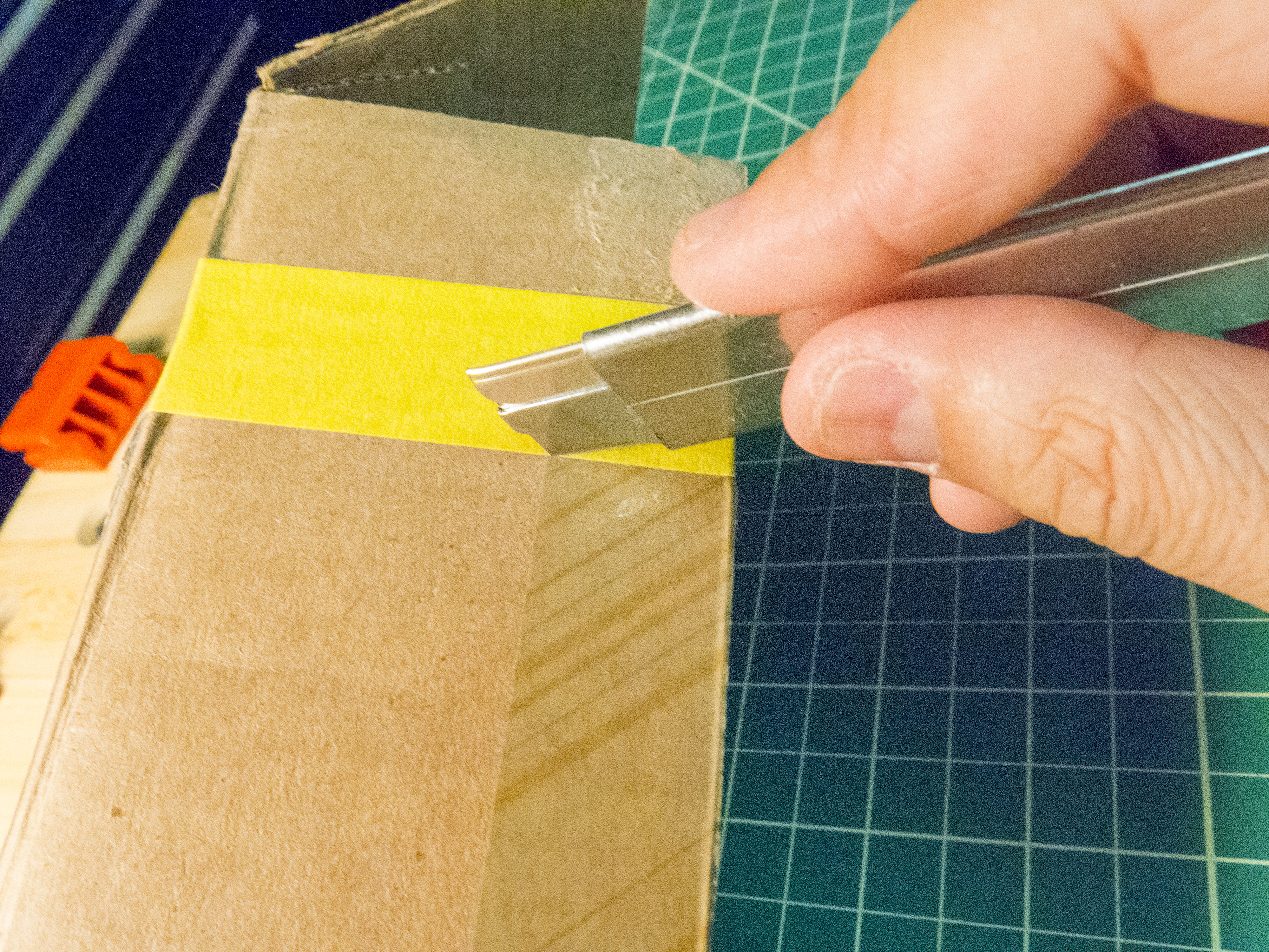 Simple Compact Cardboard Organizer 3 Steps Instructables