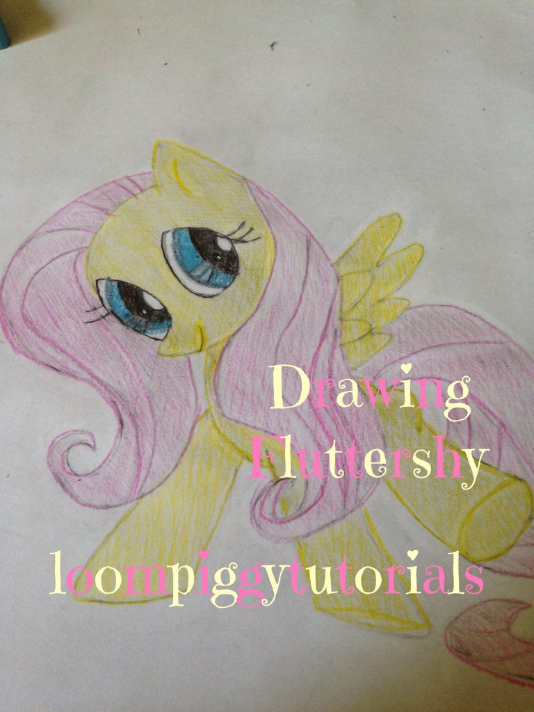 How to Draw Fluttershy 30 Steps Instructables