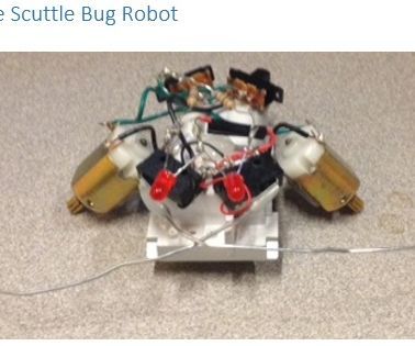 Teaching Electronics Engineering to Kids: Mechanically Programmed (no Circuit Board) Obstacle Avoiding Robot