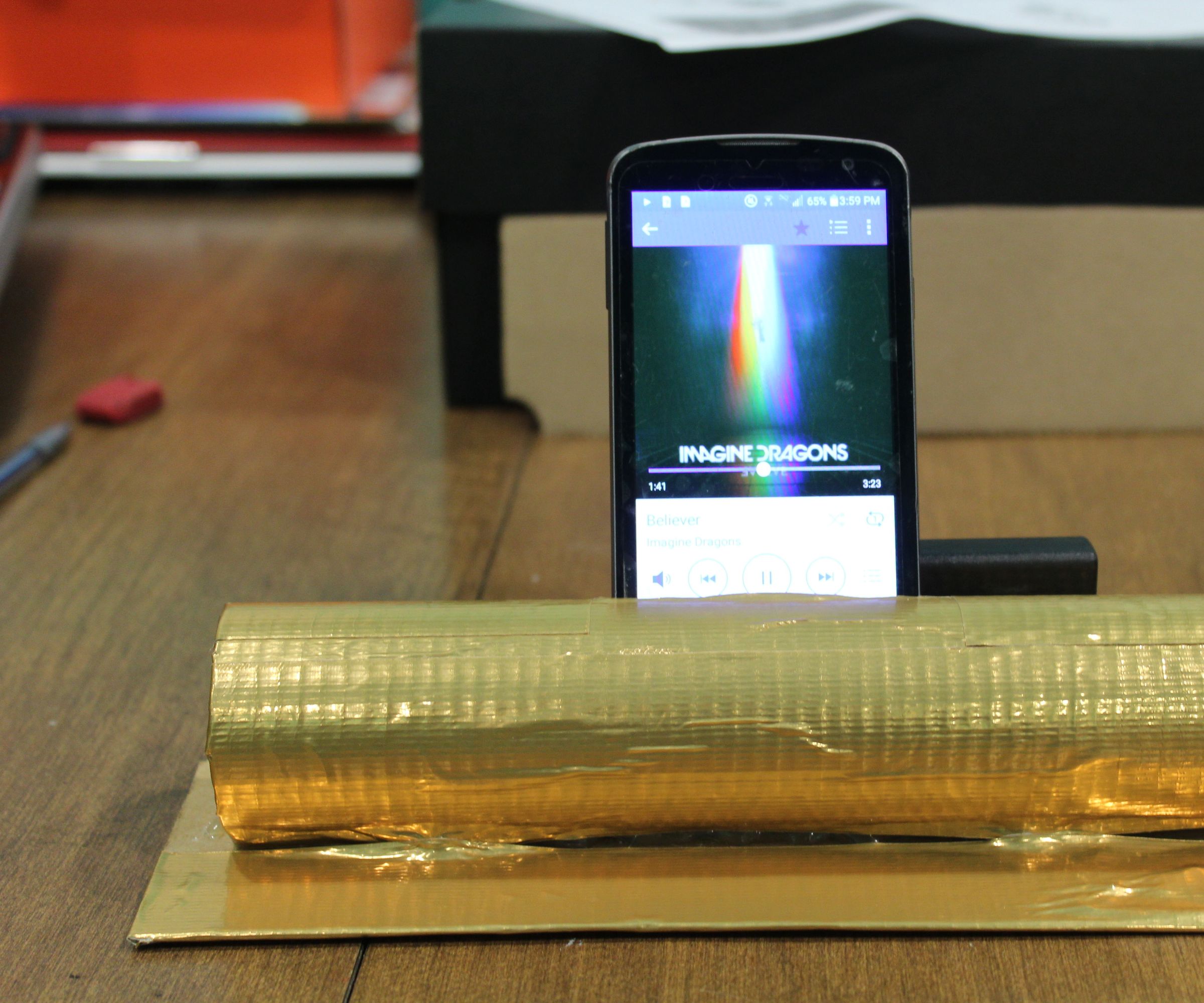 PVC Speaker and Charger 