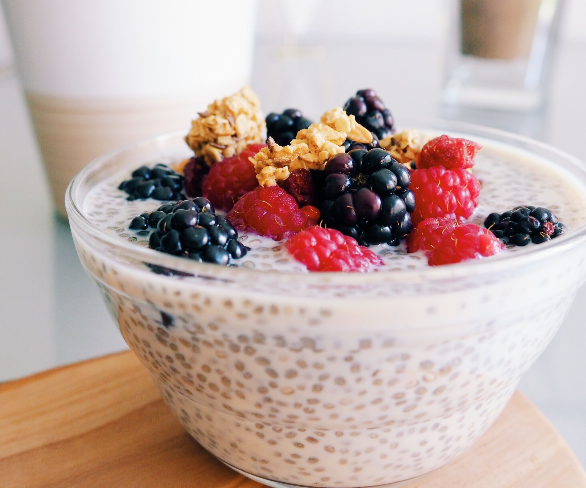 RECIPE | BERRY CHIA SEED PUDDING
