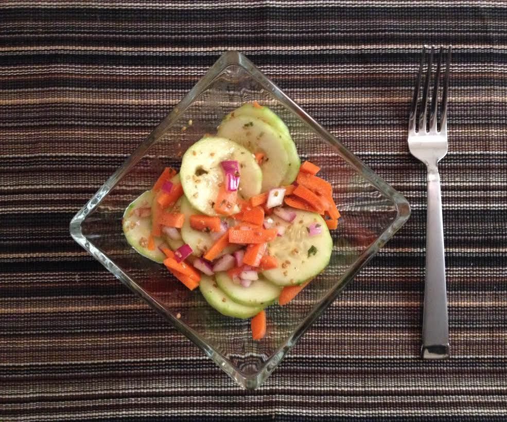 Refreshing Sesame-Cucumber Salad