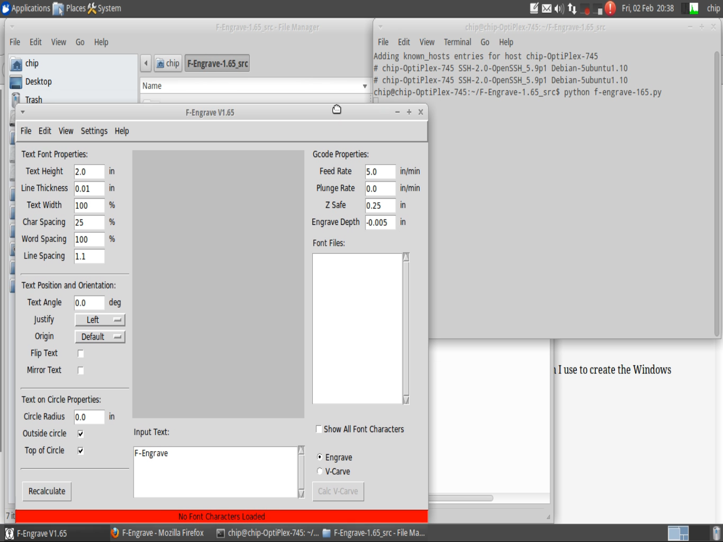 CNC Router V-Carving With All Open Source Software : 12 Steps (with ...