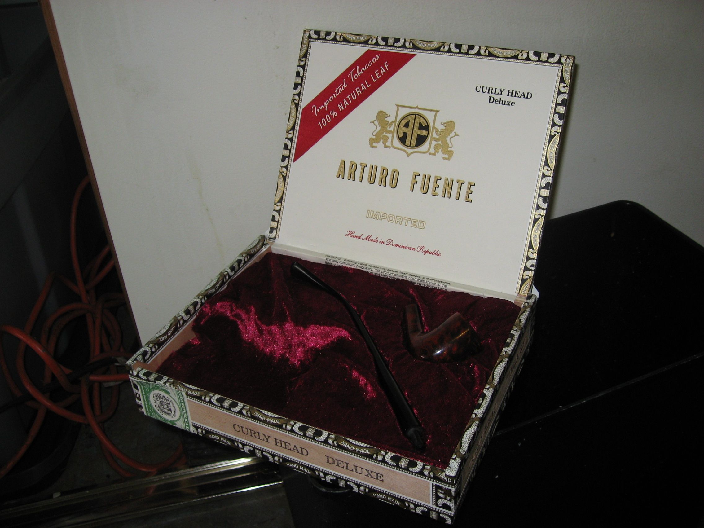 Velvet Pipe Case
