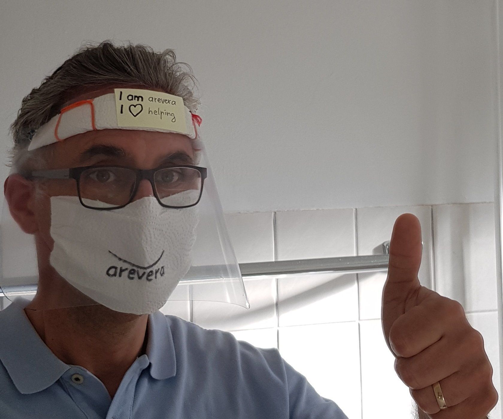 UPDATED MacGyver Style Pandemic Face Shield: Fast + Easy