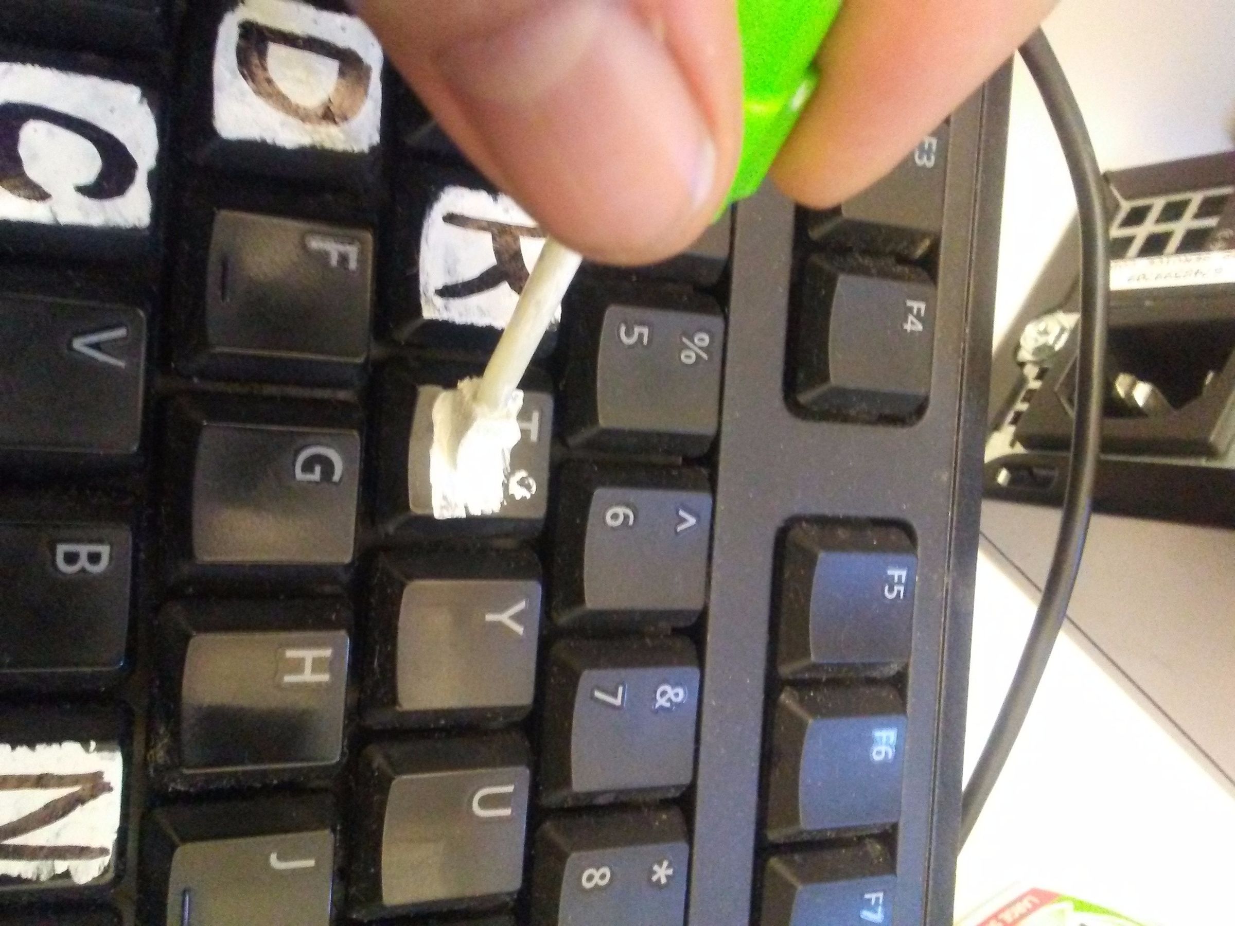 Replace Letters (or Make Bigger Letters) on Computer Keyboard : 3 Steps ...