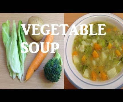 Quick Healthy and Easy Chunky Vegetable Soup 