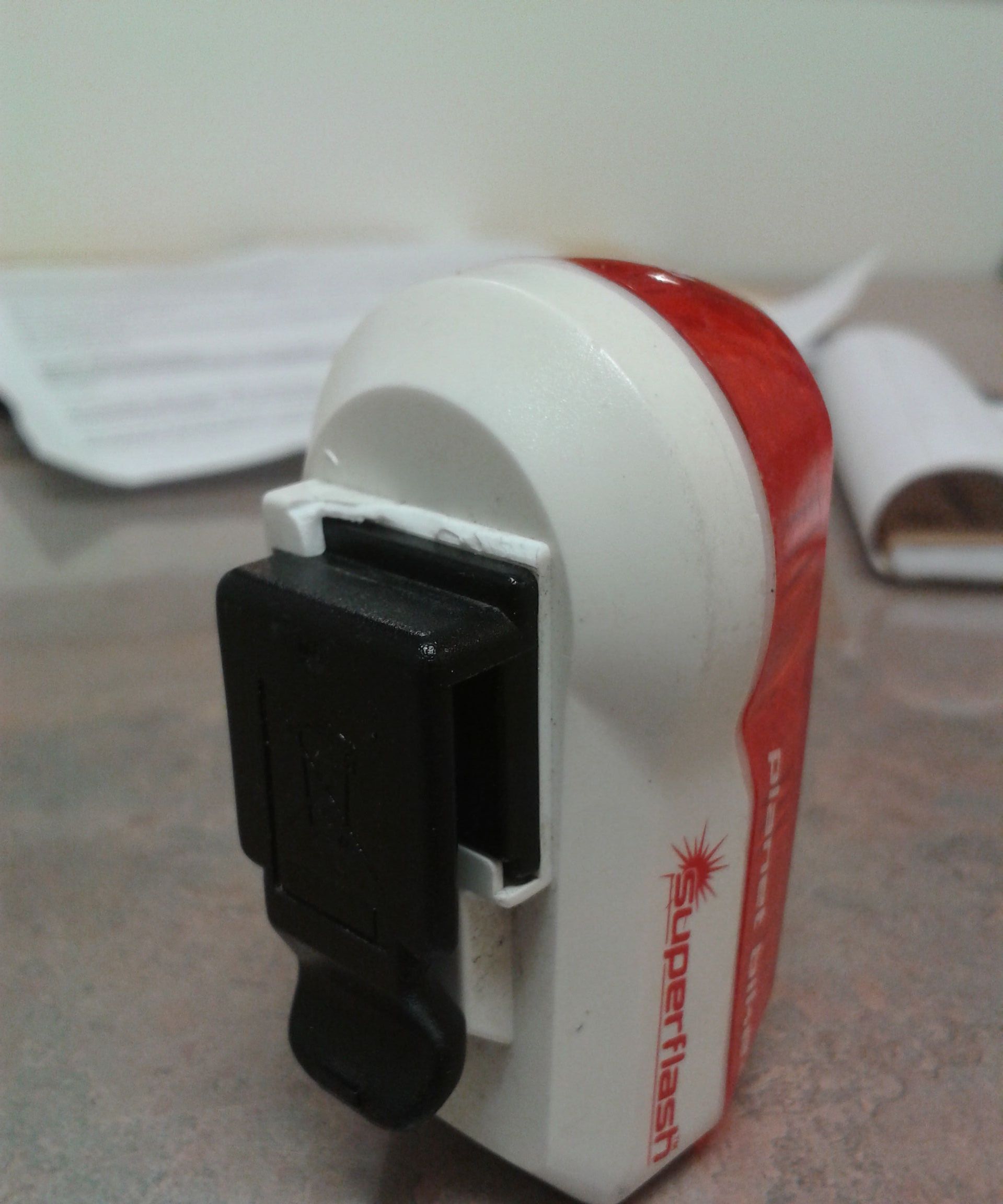 Fixed My Bike Light and Bike Trailer Reflector!