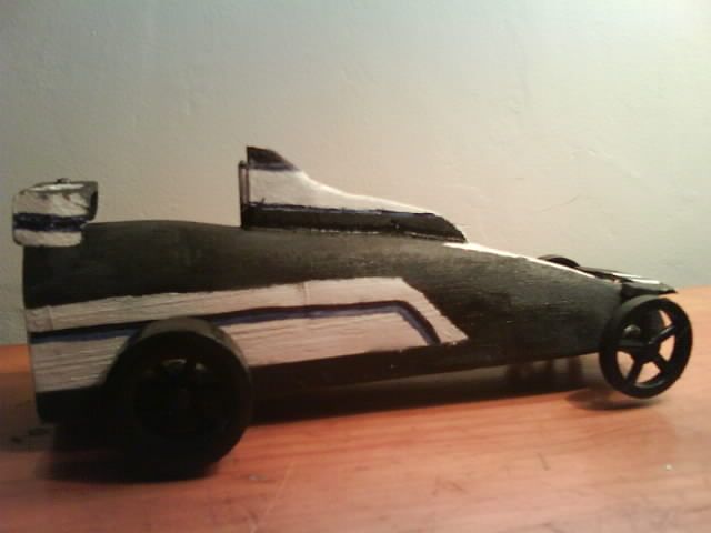 Model Rocket Car