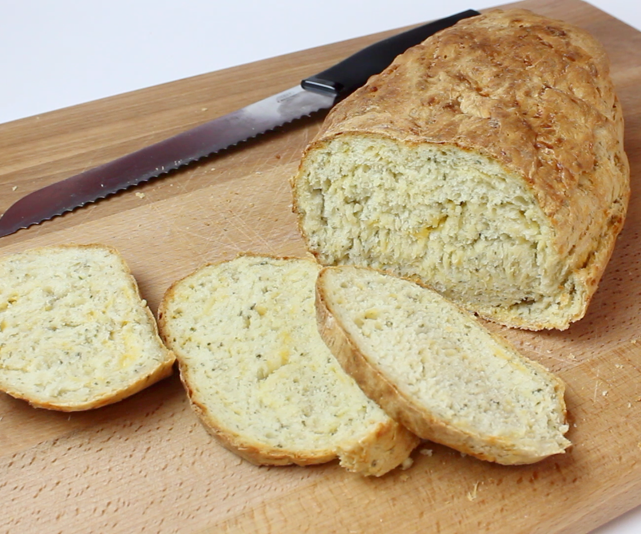 Cheddar and Herb Bread