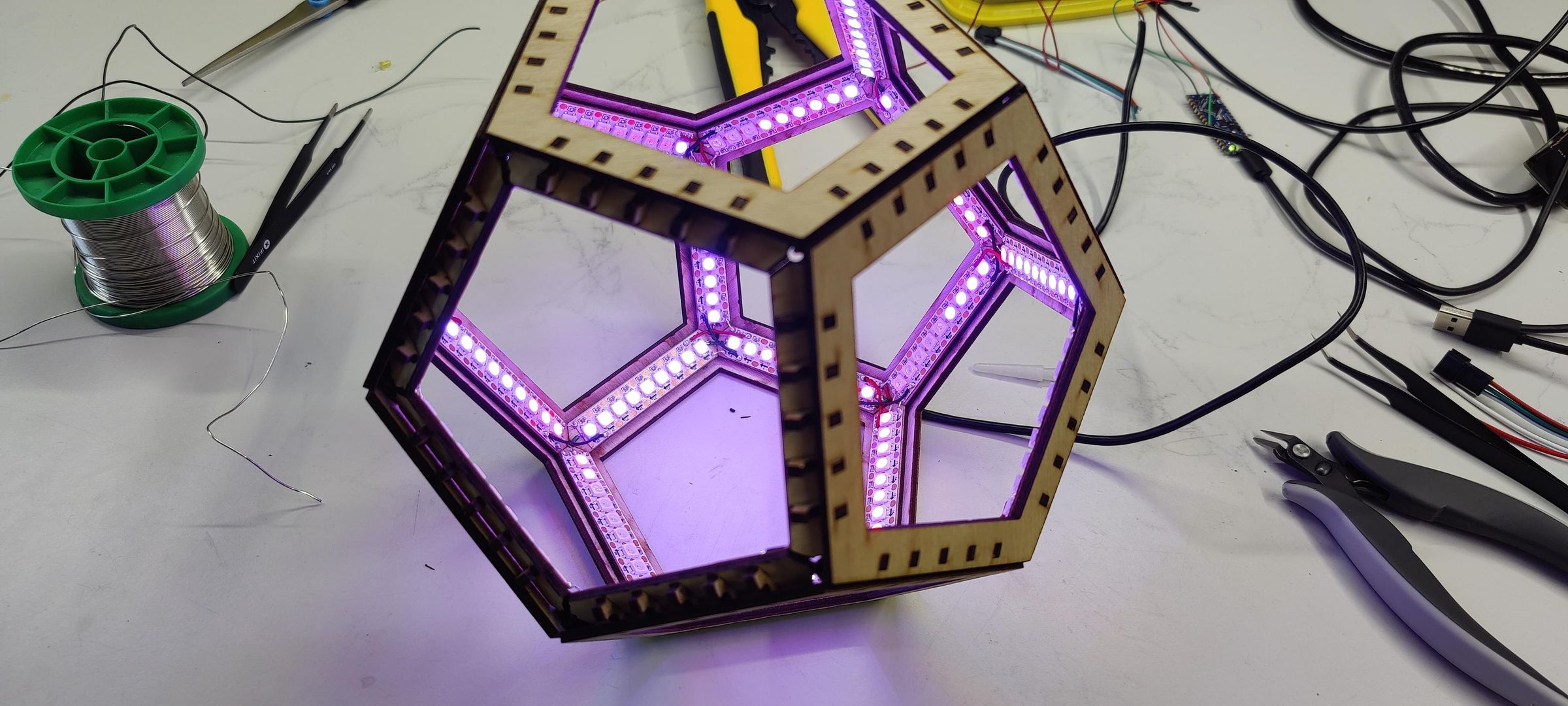 LaserCut Infinity Dodecahedron (Fusion 360) 10 Steps (with Pictures