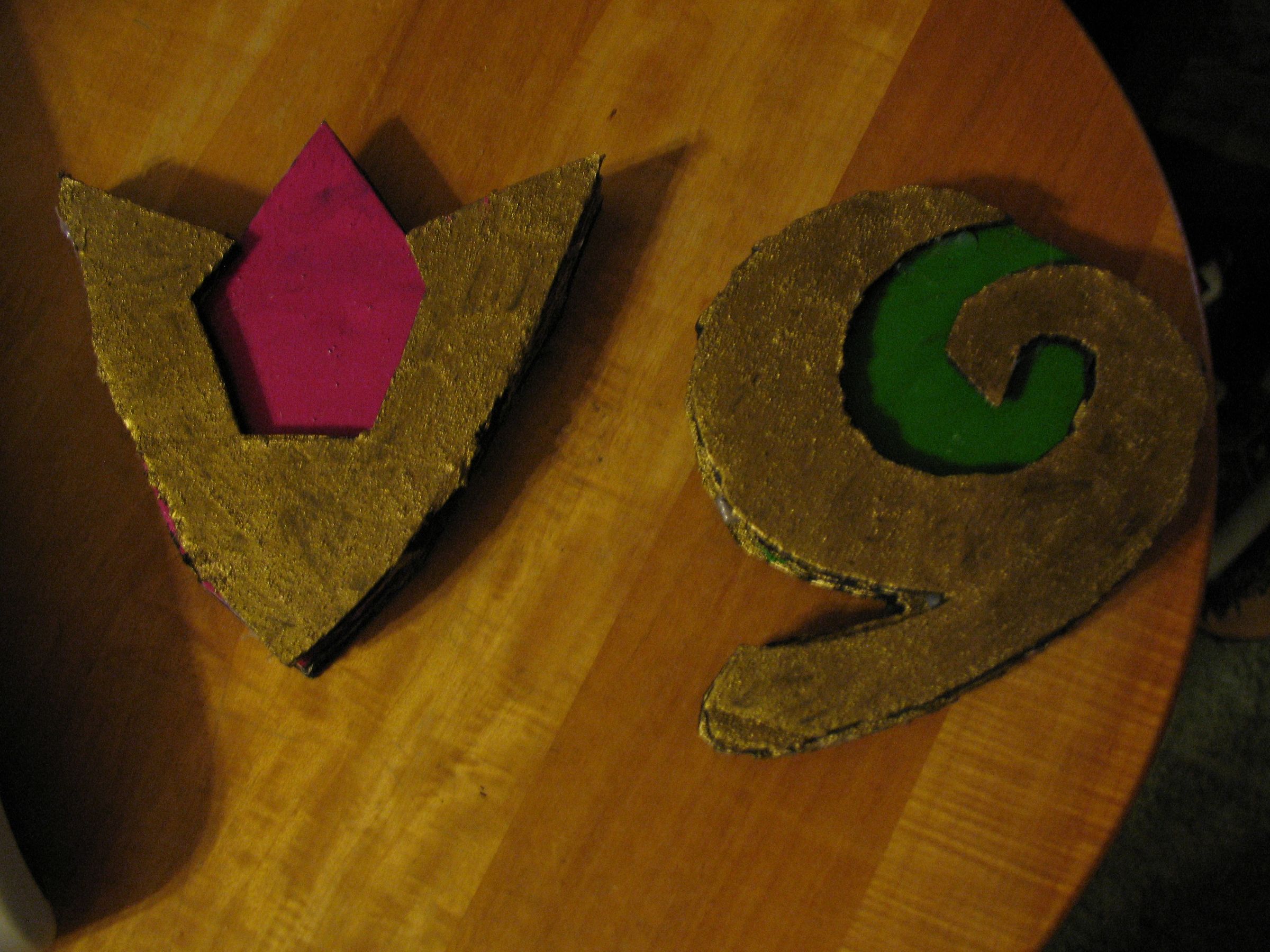 Cardboard Spiritual Stones