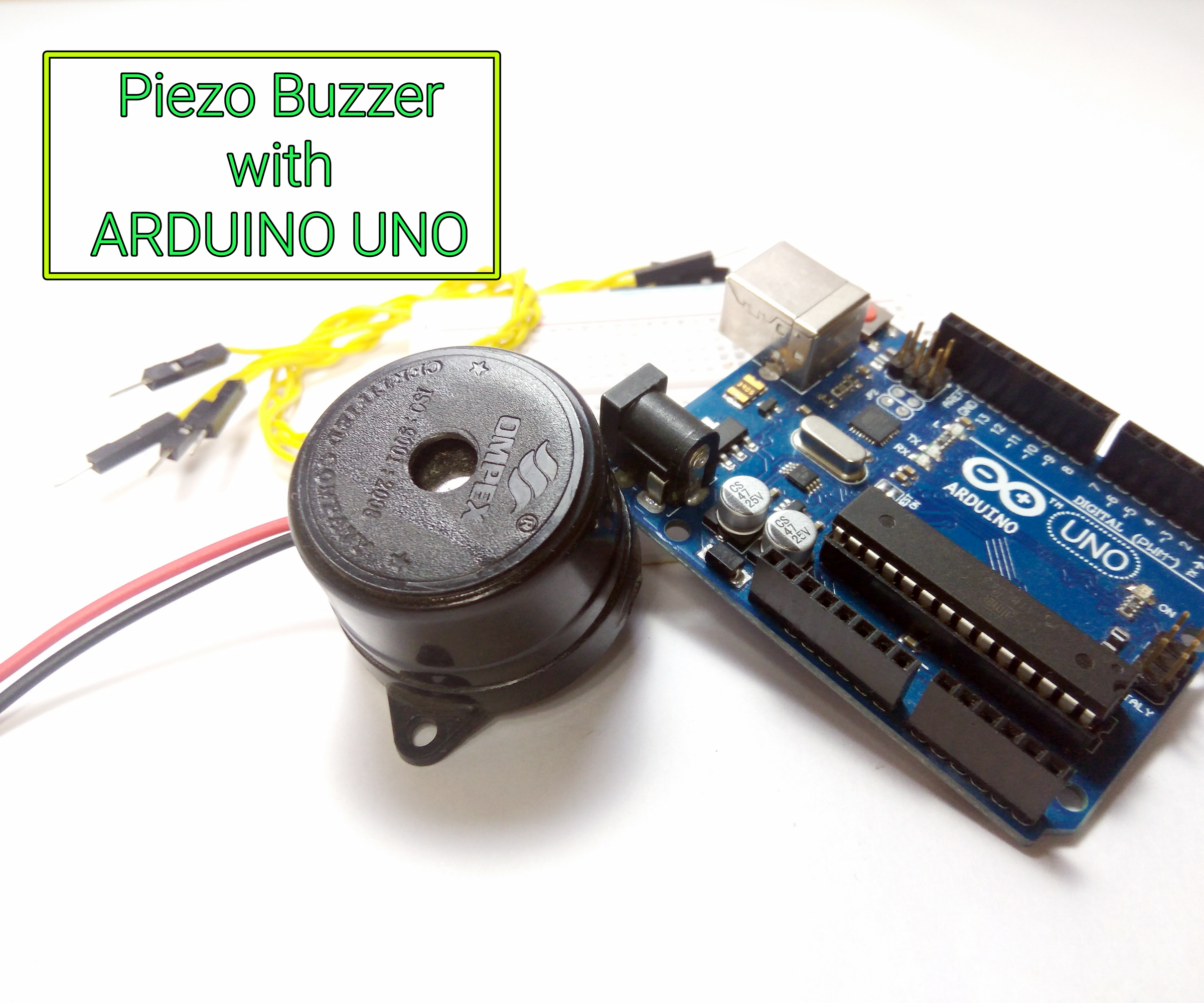 Interfacing Buzzer to Arduino