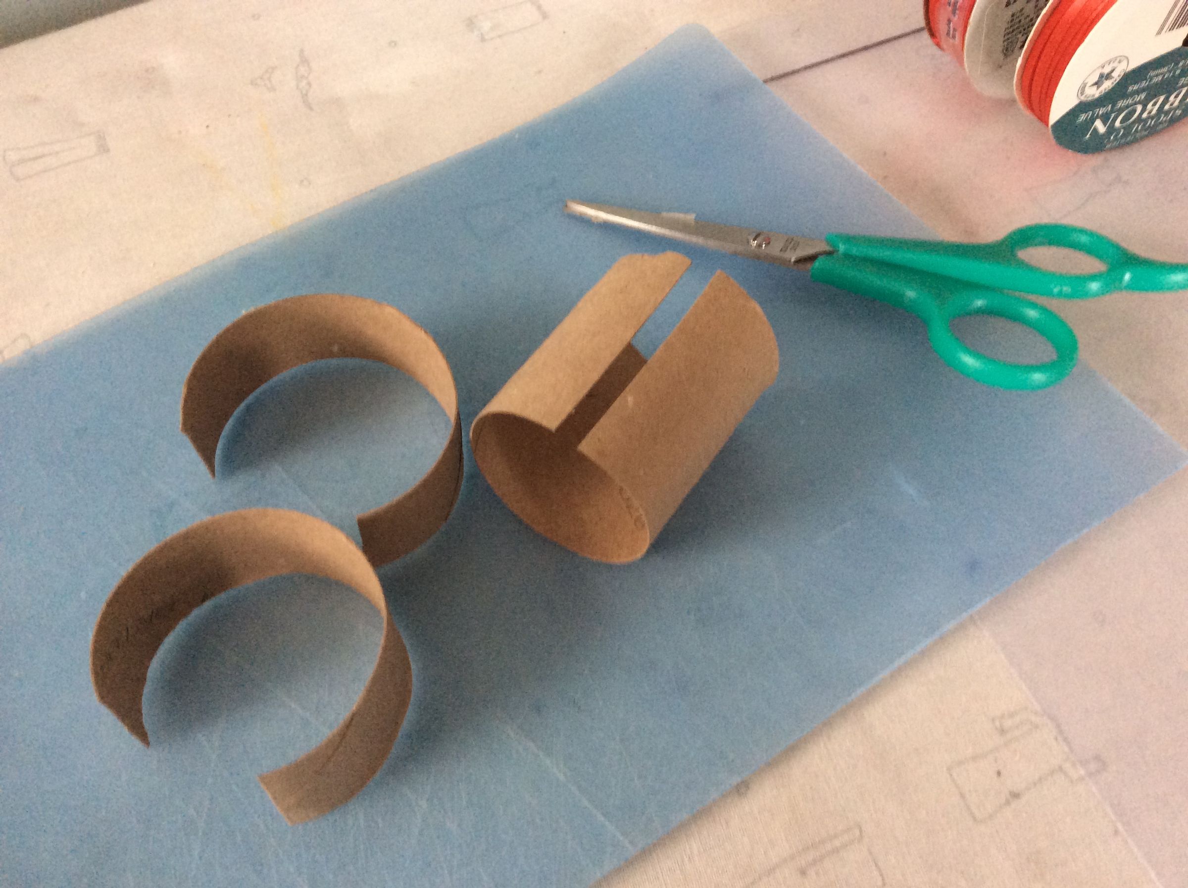 Large Cardboard Candy Canes 9 Steps Instructables