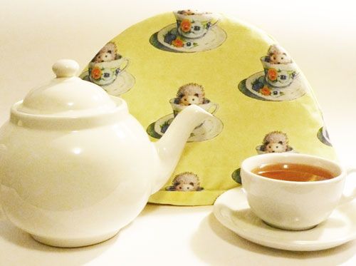 How to Make a Tea Cozy With Hedgehog-in-a-Teacup Fabric