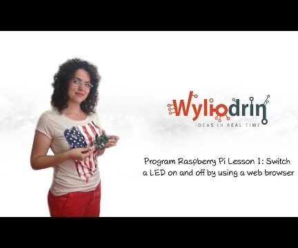 Blink a LED from a browser using Visual Programming