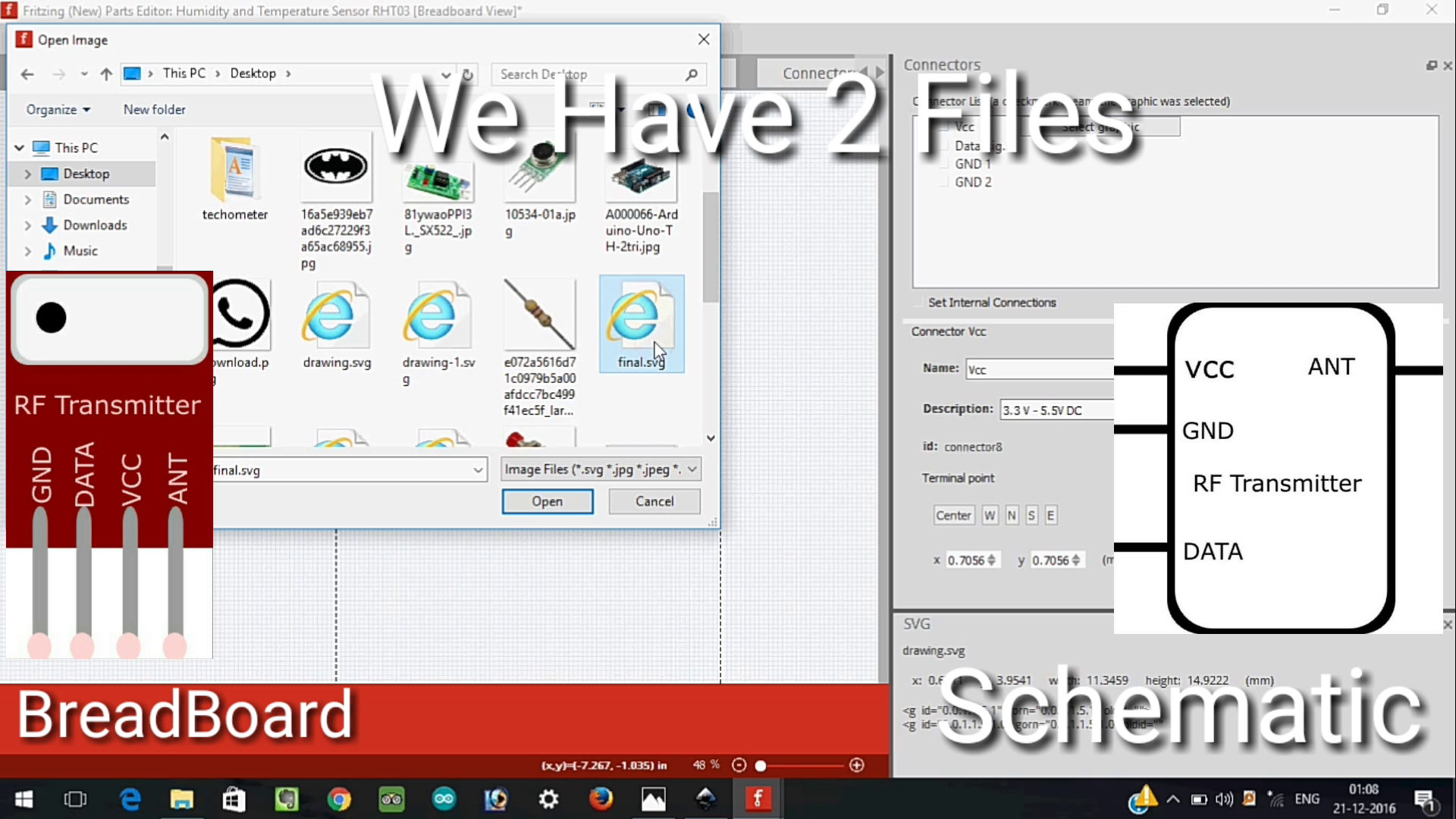 Create Parts in Fritzing Using Inkskape 18 Steps Instructables