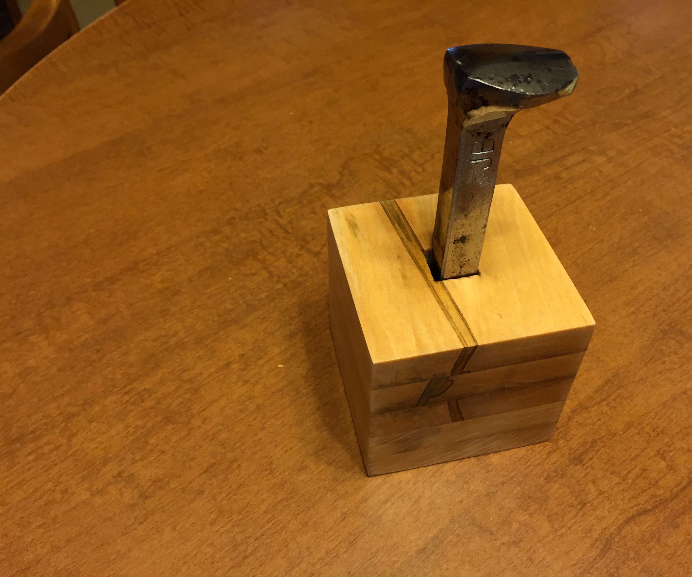 Railroad Spike Bottle Opener 