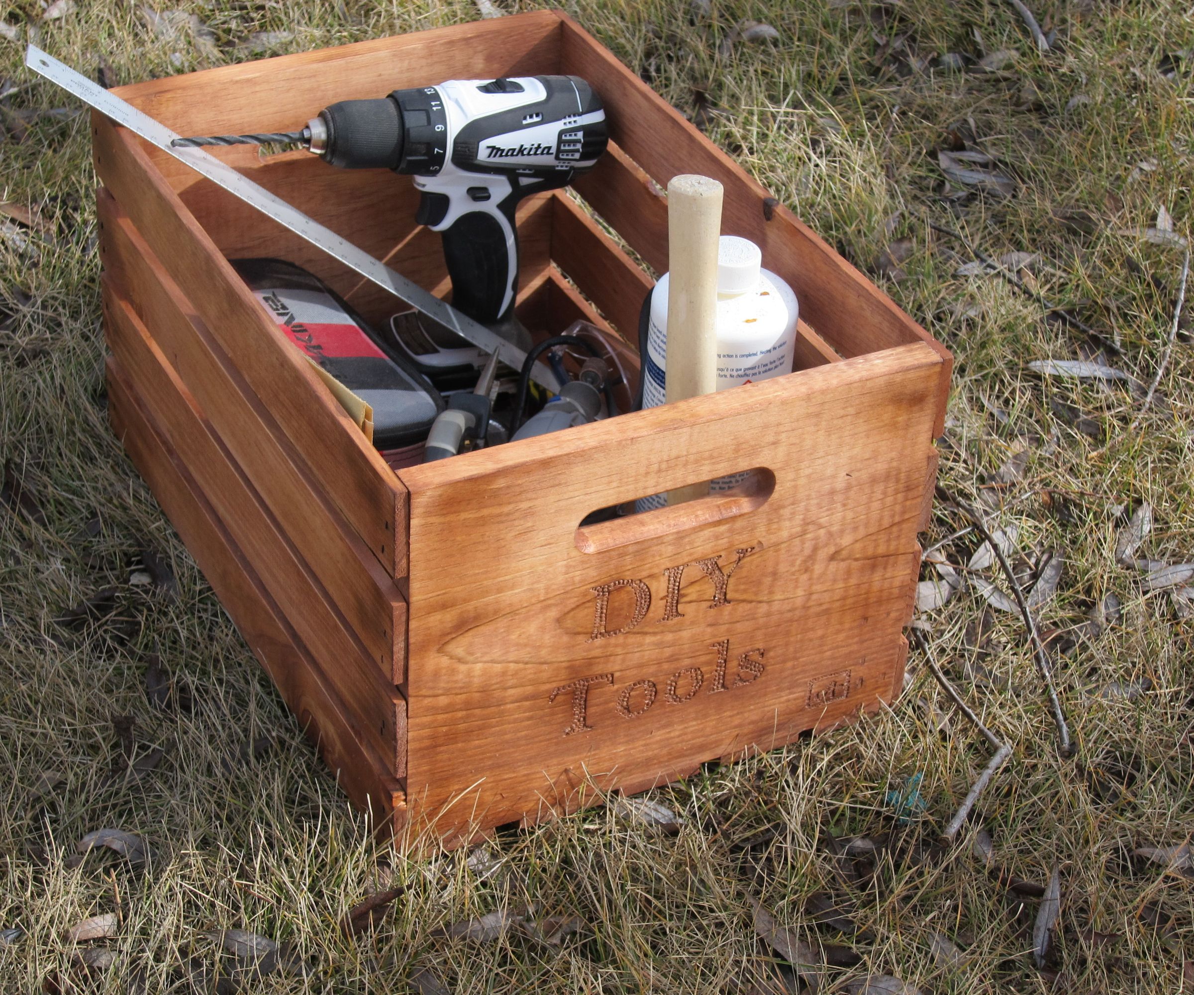 DIY Tools Crate | Wood Working and Just a Fun Project